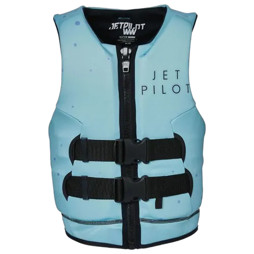 Jetpilot 2023 Girls Wing Youth Cause Neo Vest Blue Level 50 - Size 3 to 4