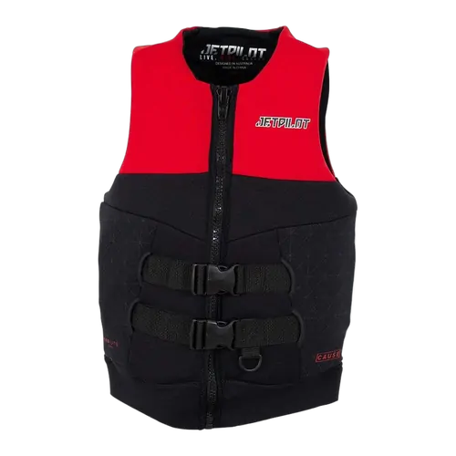 Jetpilot Cause Mens S-Grip Life Jacket L50 - Red Large