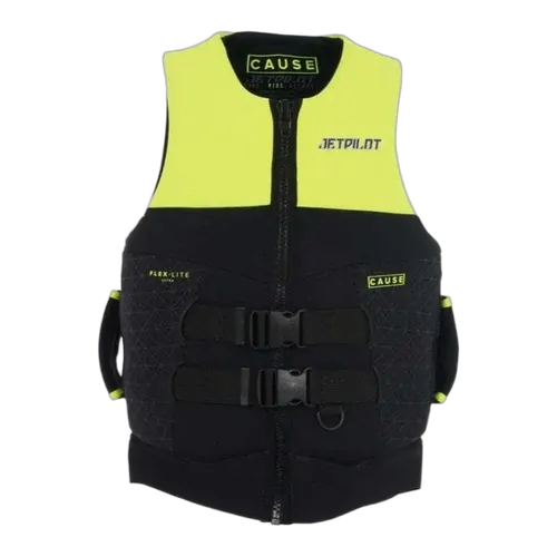 Jetpilot Cause Mens S-Grip Life Jacket L50 - Yellow 4XL