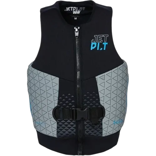 Jetpilot Cause F/E Mens Neo Life Jacket L50S - Black/Grey Large