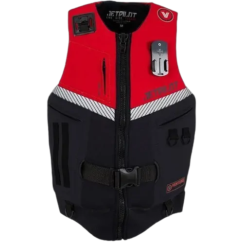 Jetpilot 2023 Venture Neo Buoyancy Vest Black/Red - Size Large