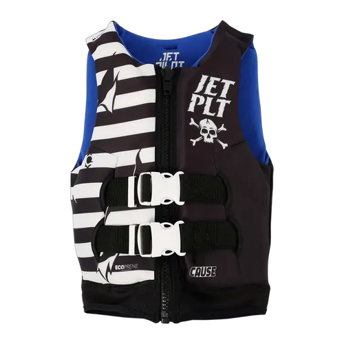 Jetpilot Cause Boys F/E Youth ECO Vest Black-12-14