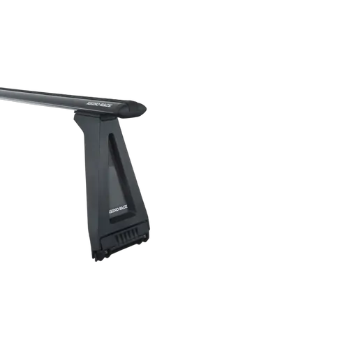 Rhino Rack Vortex Rl280 Black 2 Bar Roof Rack For Suzuki Sierra 2Dr Wagon High Roof 01/85 To 01/90