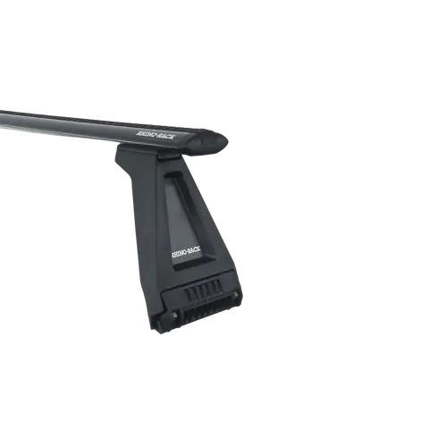 Rhino Rack Vortex Rl210 Black 4 Bar Roof Rack For Toyota Landcruiser 78 Series 2Dr 4Wd Troop Carrier 01/99 To 02/07