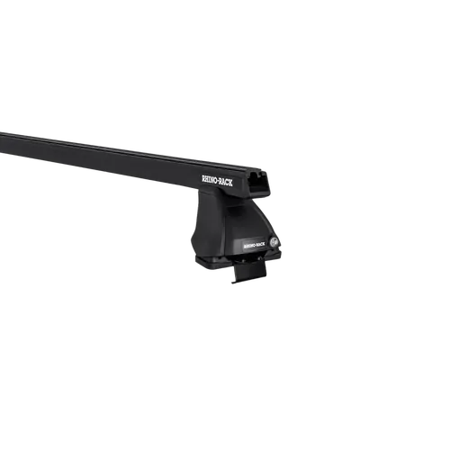 Rhino Rack Heavy Duty 2500 Black 2 Bar Roof Rack to suit DODGE RAM 3500 4dr Ute Mega Cab 10 to