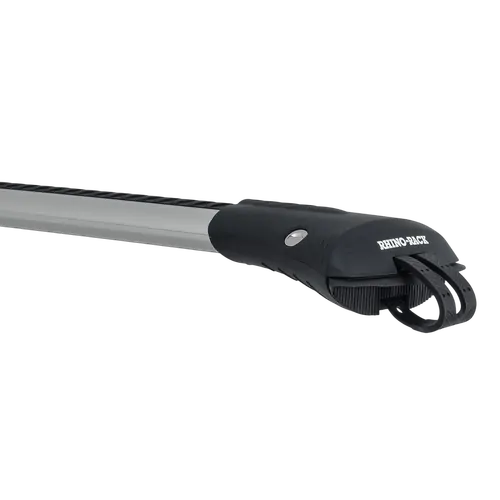 Rhino Rack Vortex StealthBar Silver 2 Bar Roof Rack to suit SKODA Octavia Mk3 (5E) 5dr Wagon With Roof Rails 13 to 21