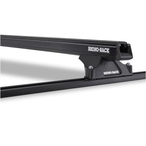 Rhino Rack Heavy Duty Rltp Trackmount Black 2 Bar Roof Rack For Nissan Pathfinder Rx - St 4Dr 4Wd 11/95 To 06/05