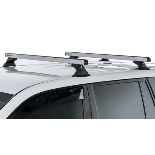 Rhino Rack Heavy Duty Rch Silver 3 Bar Roof Rack For Nissan Patrol Y62 (Ti) Facelift 5Dr 4Wd 21 On