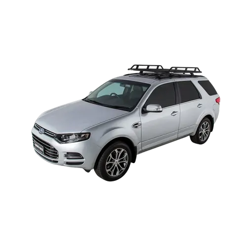 Rhino Rack Pioneer Tradie (1528mm x 1236mm) to suit FORD Territory SY - SZ 4dr Wagon 04 to