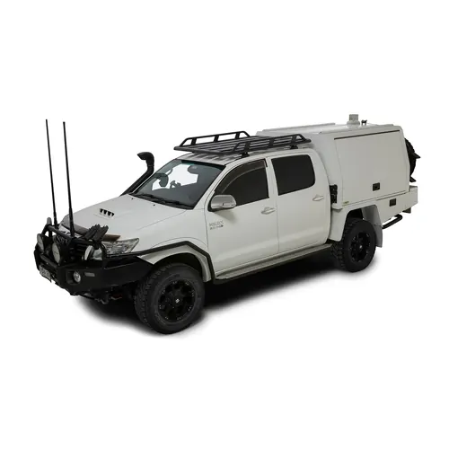 Rhino Rack Pioneer Tradie (1528mm x 1236mm) to suit TOYOTA Hilux Gen 7 4dr Ute Dual Cab 05 to 15