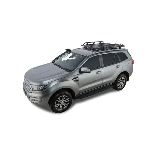 Rhino Rack Pioneer Tradie (1528mm X 1236mm) For Ford Everest 3Rd Gen 4Dr Suv With Flush Rails 10/15 On