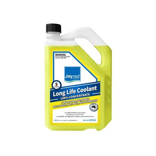 Jayrad Coolant Premix Yellow 5L