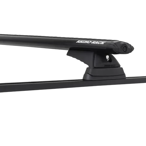 Rhino Rack Vortex RCL Trackmount Black 2 Bar Roof Rack to suit TOYOTA Corolla 5dr Wagon 01 to 06