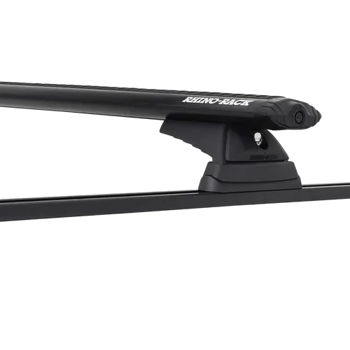 Rhino Rack Vortex Rcl Trackmount Black 2 Bar Roof Rack For Subaru Touring Gl 4Dr Wagon Step In Roof Turret 11/84 To 01/95