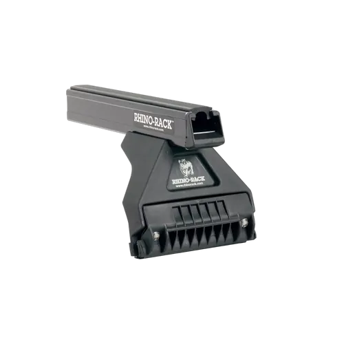 Rhino Rack Heavy Duty RL110 Black 1 Bar Roof Rack to suit MITSUBISHI Fuso Canter 515 4dr Truck 12 to