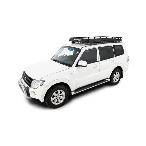 Rhino Rack Pioneer Tray (2000mm X 1140mm) For Mitsubishi Pajero Ns-Nx 4Dr 4Wd Lwb (With Roof Rails) 11/06 On