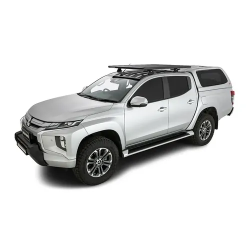 Rhino Rack Pioneer 6 Platform (1500mm X 1240mm) With Rlt600 Legs For Mitsubishi Triton Gen5 Mq/Mr 4Dr Ute Double Cab 04/15 On