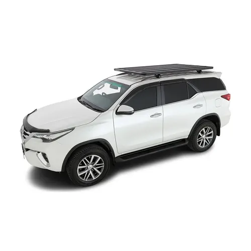 Rhino Rack Pioneer 6 Platform (1900mm X 1240mm) With Sx Legs For Toyota Fortuner Gxl / Crusade 5Dr Suv With Flush Rails 11/15 On