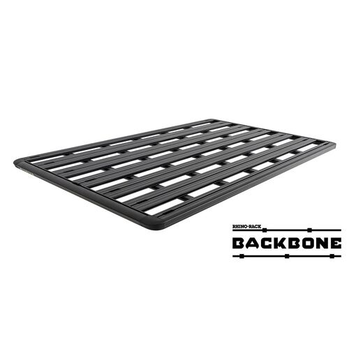 Rhino Rack Pioneer 6 Platform (2100mm X 1430mm) With Backbone For Land Rover Discovery 3 & 4, 5Dr 4Wd With Factory Tracks Long 04/05 To 06/17