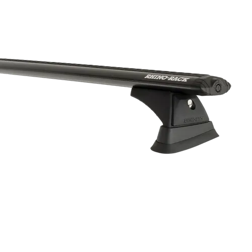 Rhino Rack Vortex Rch Black 2 Bar Roof Rack For Ford Ranger Px/Px2/Px3 4Dr Ute Supercab 09/11 On