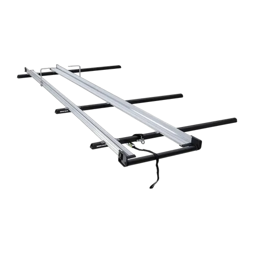 Rhino Rack Csl 4.0M Ladder Rack With 680mm Roller For Volkswagen Transporter T5 2Dr Van Lwb (Low Roof) 08/04 To 11/15