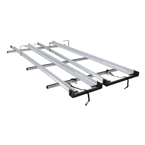 Rhino Rack CSL Double 3.0m Ladder Rack System to suit FORD Transit Custom Gen1 2dr Van SWB 14 to