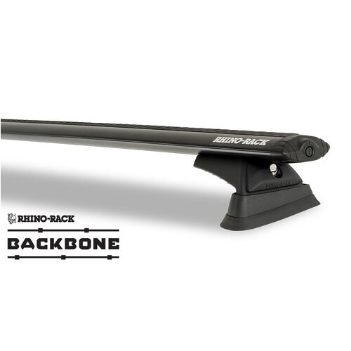 Rhino Rack Vortex Rcl Black 2 Bar Rhino-Rack Backbone Roof Rack For Jeep Wrangler Jk 4Dr 4Wd Hard Top 02/11 To 03/19