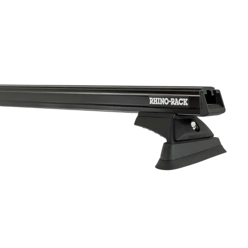 Rhino Rack Heavy Duty Rcl Black 2 Bar Rhino-Rack Backbone Roof Rack For Jeep Wrangler Jk 2Dr 4Wd Hard Top 02/11 To 03/19