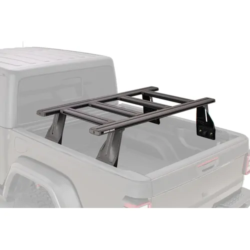 Rhino Rack Reconn-Deck 2 Bar Ute Tub System with 4 NS Bars to suit RAM 2500 / 3500 Gen4 (6'4" BED WITH RAMBOX) with Utility Tracks installed 4dr Ute C