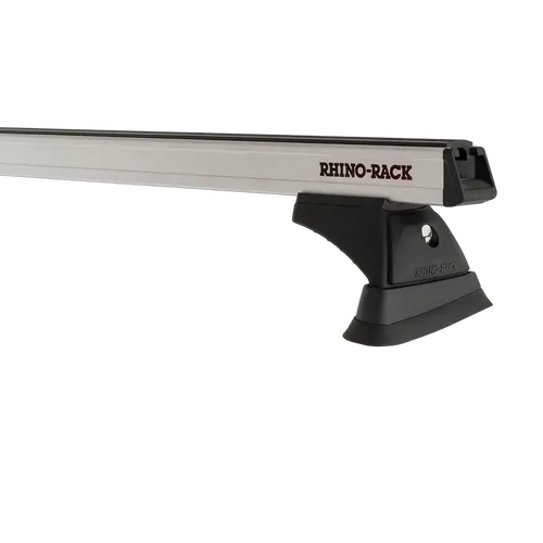 Rhino Rack Heavy Duty Rch Silver 2 Bar Roof Rack For Hyundai Staria-Load Us4 5Dr Van 21 On