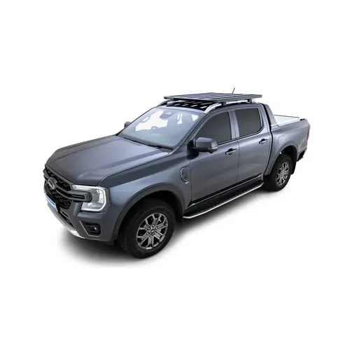 Rhino Rack Pioneer Platform (1328mm X 1236mm) with RX100 Legs to suit GREAT WALL Steed 4dr Ute With Roof Rails 17 to