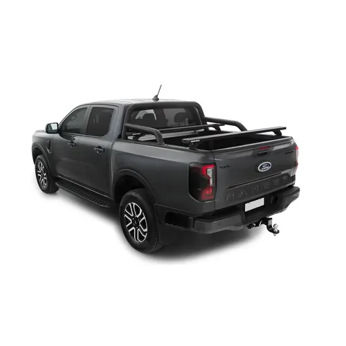 Rhino Rack Reconn-Deck 2 Bar Ute Tub System to suit FORD Ranger (Excl. Wildtrak, Platinum) Double Cab 4dr Ute Ute Tub Factory Windows 22 to
