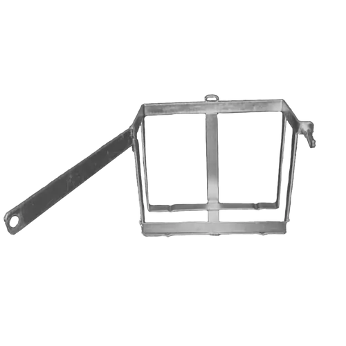 Supex Jerry Can Holder - Weld On/Metal Strap, Front Opening