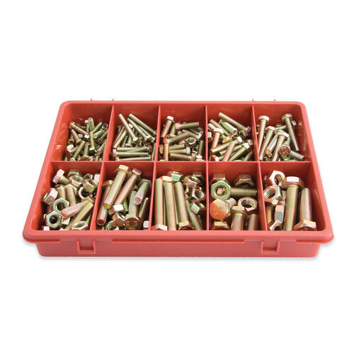 Jamec Pem Metric Hi-Tensile Bolts & Nuts - Trade Pack Assortment