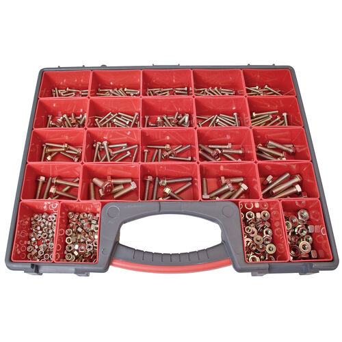 Jamec Pem Hexagon Flange Bolts & Nuts - Master Pack Assortment