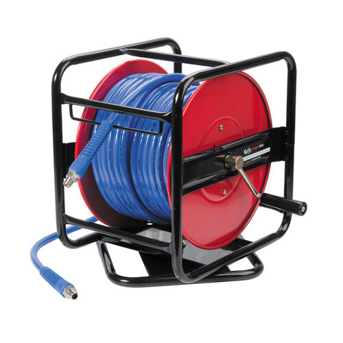 Jamec Pem 58.2672 8Mm X 40M Manual Wind Air Hose Reel