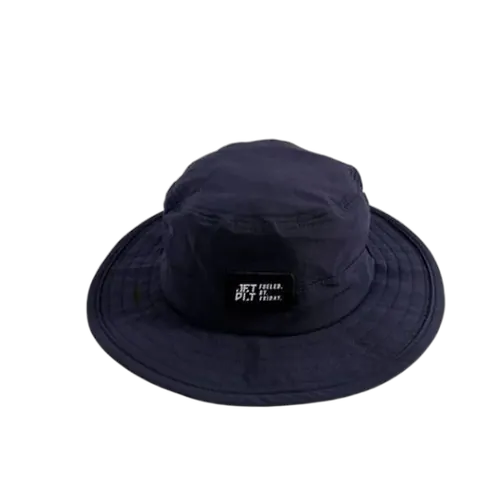 Jet Lite Mens Wide Brim Hat - Navy