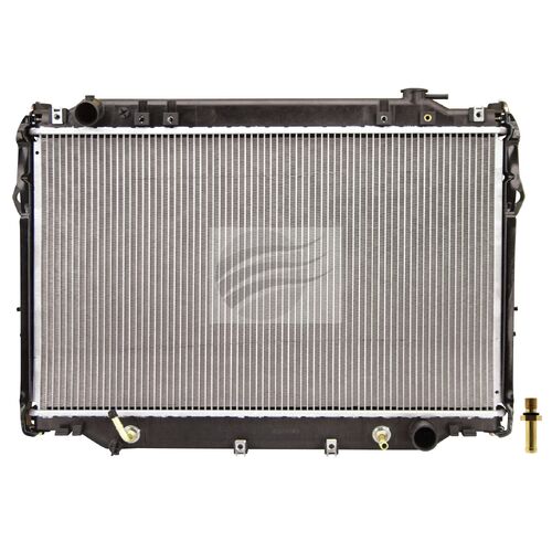Jayrad Radiator – Suits Toyota Hilux LN86R (2.8L Diesel, M/T, C/B), Bent Outlet, RA155, E39, Core: 452x529x48