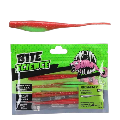 Bite Science Jerk Minnow Soft Plastics