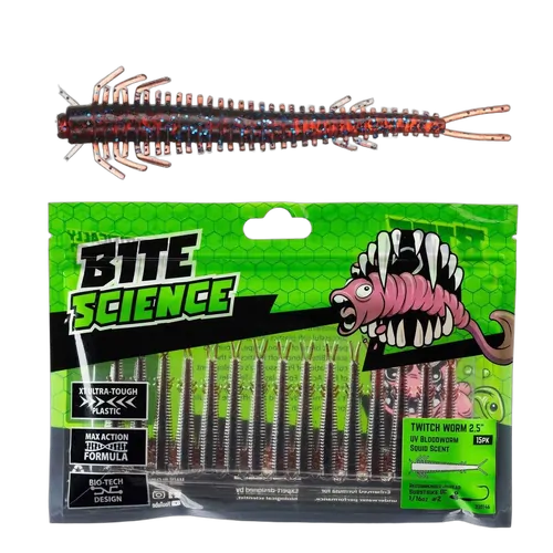 Bite Science Twitch Worm Soft Plastics