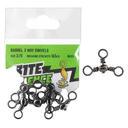 Bite Science 3 Way Barrel Swivels