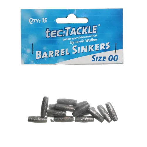 Jarvis Walker Tec Tackle Barrel Sinkers