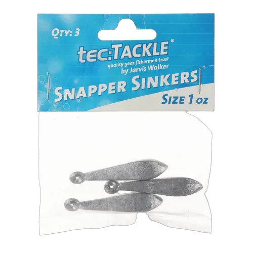 Jarvis Walker Tec Tackle Snapper Sinkers