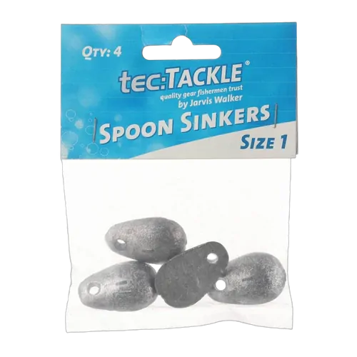 Jarvis Walker Tec Tackle Spoon Sinkers