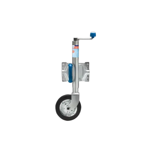 8" Standard Jockey Wheel U-Bold Swivel - Rated Up to 350kg