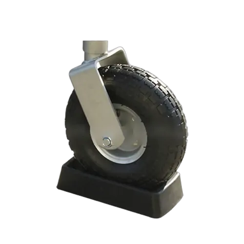 Cargo Mate Jockey Wheel Chock Large To Suit 8 - 10" Pneumatic Or Solid Wheels