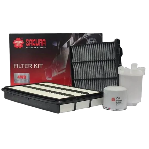 4WD Filter Kit For Mitsubishi Pajero NP 6G74 3.5L Petrol MPFI 2002-2004