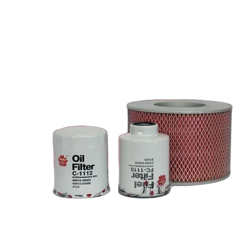 4WD Filter Kit For Toyota Landcruiser Prado KZJ95R 1KZ-TE 3L Diesel EFI TURBO 1996-02/2003