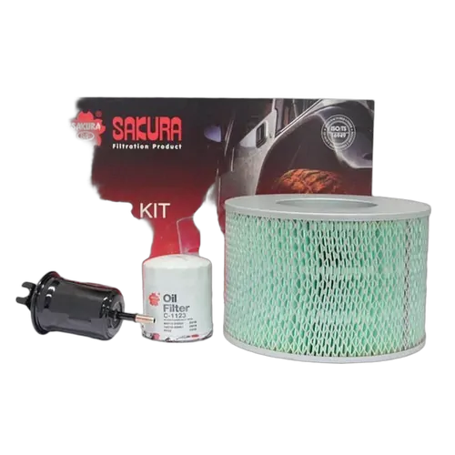 4WD Filter Kit For Toyota Landcruiser FZJ79R 1FZ-FE 4.5L Petrol MPFI 10/1999-2007