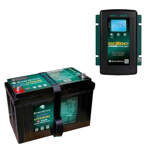 125Ah B-Tec Bundle Inc Dc40 Charger